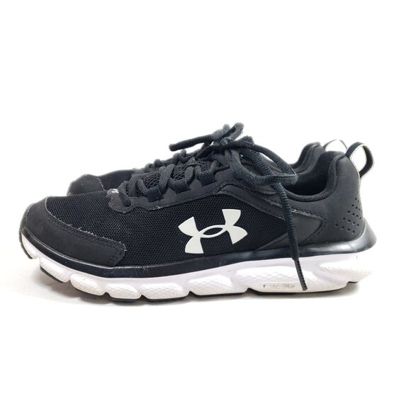 Under Armour Womens Size 7.5 Charged Deluxe Foam Athletic Shoes Black White - Picture 3 of 9